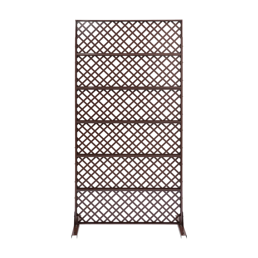 Brise-vue métal motif losanges, 90 x 183 cm – vue 4